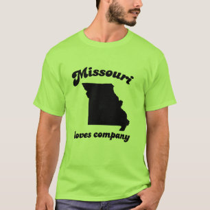 Camiseta Missouri ama a empresa