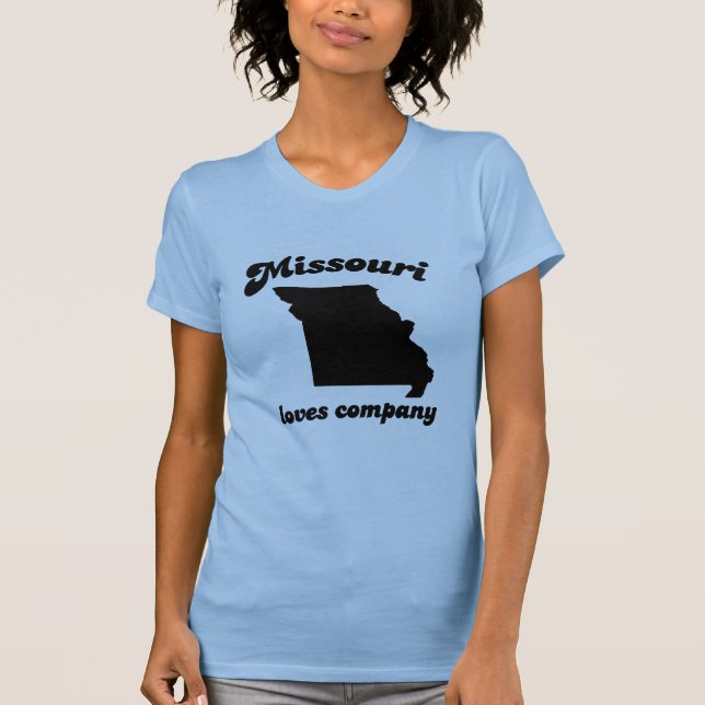 Camiseta Missouri ama a empresa (Frente)