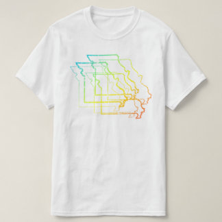 Camiseta missouri chill blur