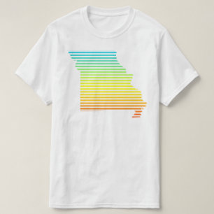 Camiseta missouri chill fade