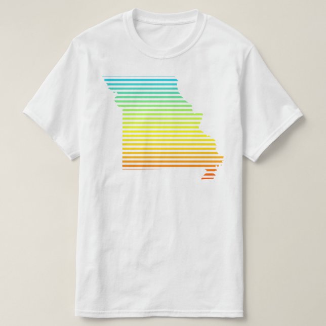 Camiseta missouri chill fade (Frente do Design)