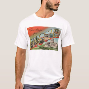 Camiseta Missouri (construção principal) - grande letra