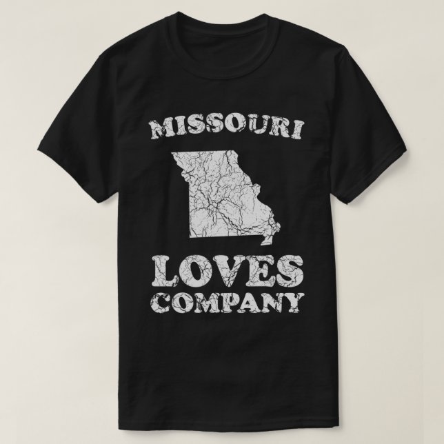 Camiseta Missouri Loves Company T-Shirt (Frente do Design)