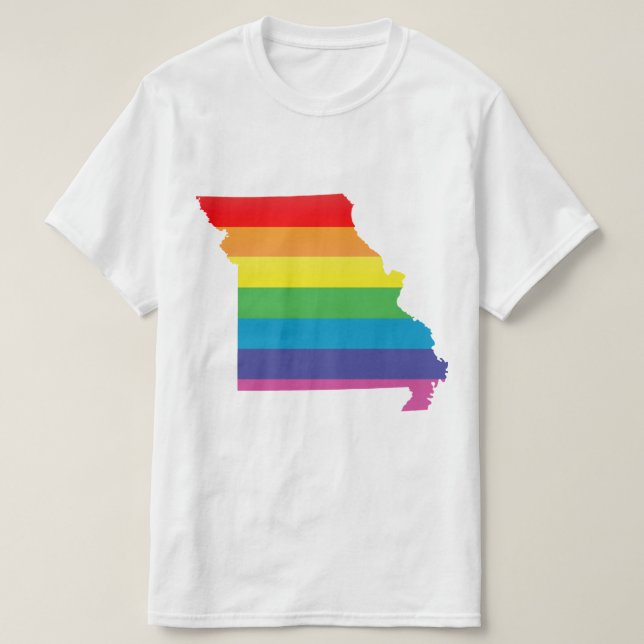 Camiseta missouri orgulho. (Frente do Design)