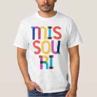 Missouri Retro Vintage Pop Art 80s Type
