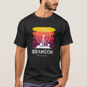 Camiseta Missouri Souvenir Branson Viagem Hike Camping Vaca