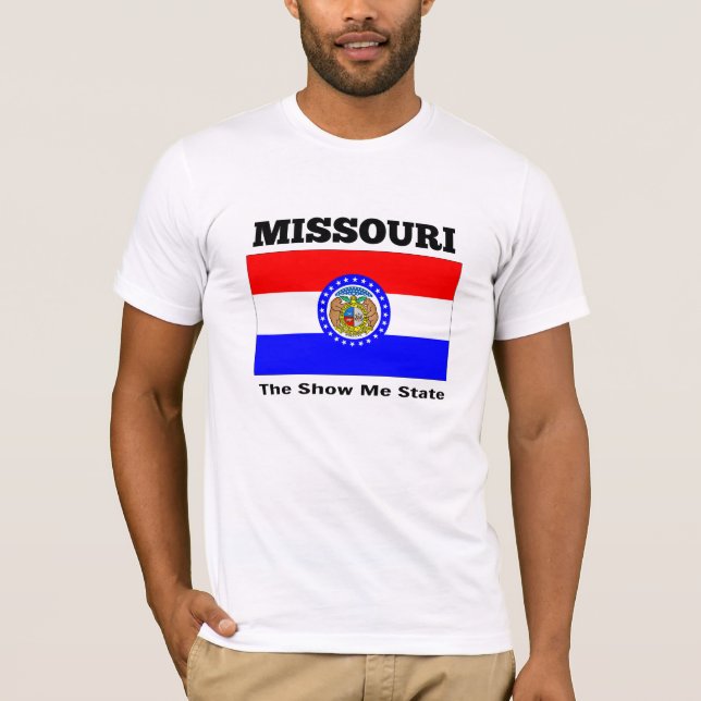 Camiseta Missouri, The Show Me State (Frente)