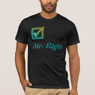 Camiseta Mister right t-shirt