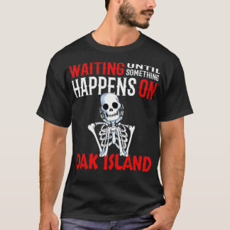 Camiseta Mistério de Oak Island Treasure Hunting Oak Island