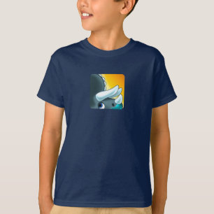 Camiseta MISTÉRIO HORNED DINOSAUR de Jeff Willis Art