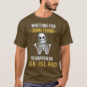 Camiseta Mistério Oak Island Treasure Hunting Oak Island