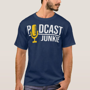 Camiseta Mistérios do Crime Verdadeiro Podcast Junkie