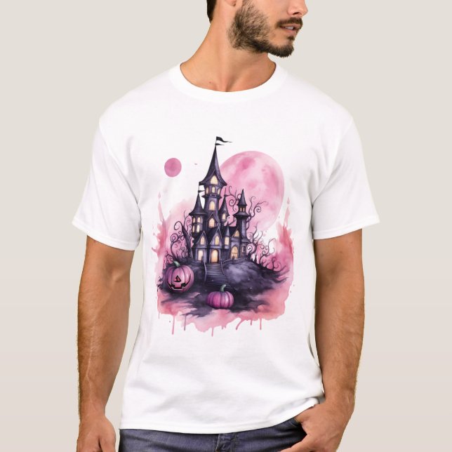 Camiseta Misteriosa Mansão Merch (Frente)