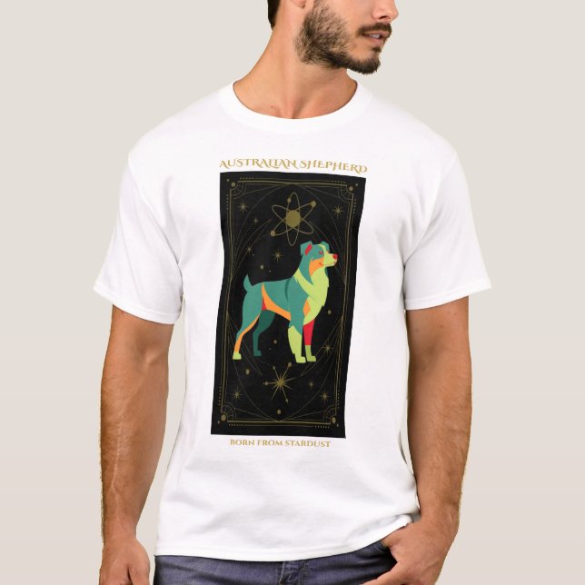 Camiseta Mística Aussie Atômica | Nascida do Poeir (Frente)