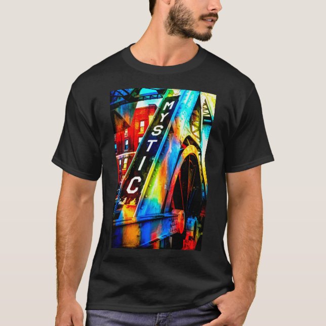Camiseta Mística Colorida (Frente)