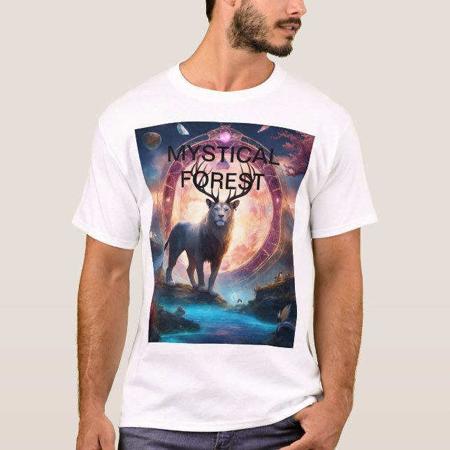 CAMISETA MÍSTICA FLORESTA (Frente)