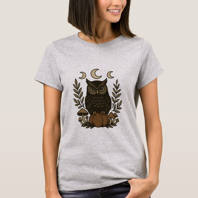 Camiseta Mística Moon Fases T-Shirt - Testemunha G (Frente)