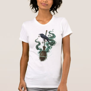 Camiseta Mística Raven & Broomstick - Solte Sua