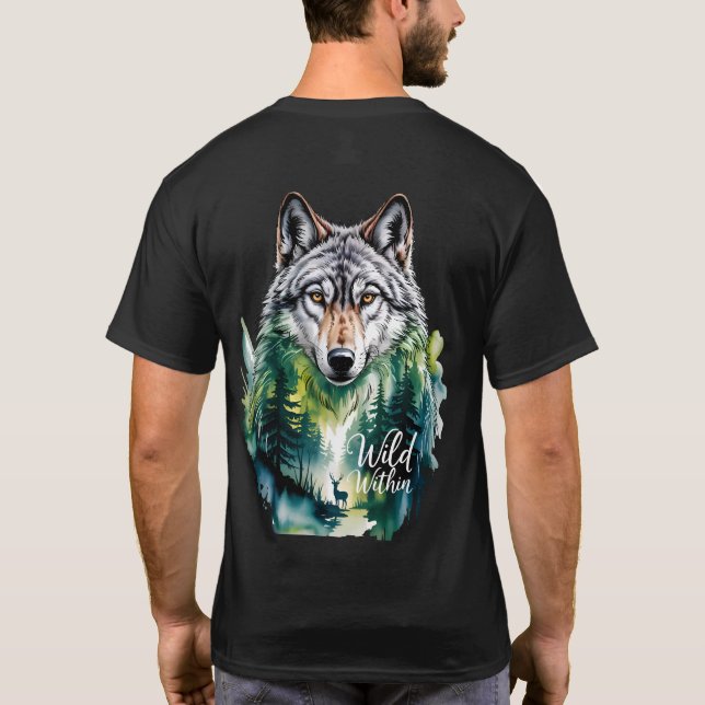Camiseta Mística Selvagem (Verso)