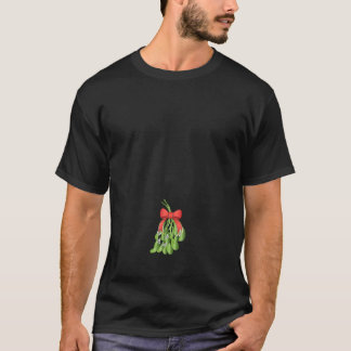 Camiseta MISTLETOE Papais noeis Sujos Xmas Engraçado Humor