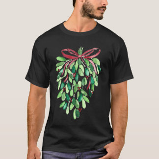 Camiseta Mistletoe Watercolor