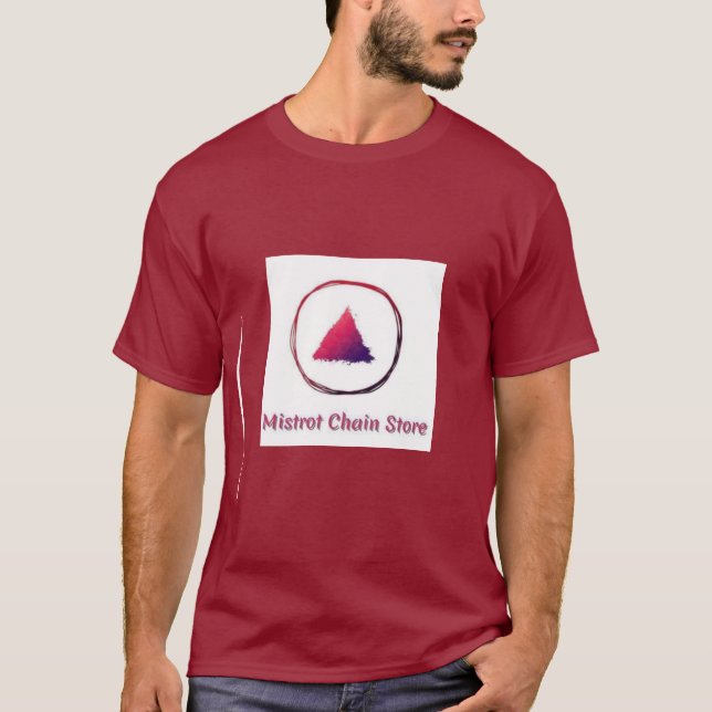 Camiseta Mistrot Chain Store Burgundy TSHIRT (Frente)