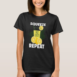 Camiseta Mistura Apertada Desfrute Repetidamente Sumo de Li