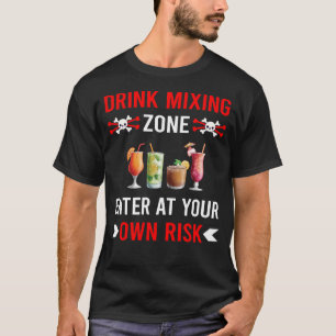 Camiseta Mistura de Bebidas Mixologista Mixologia Barismo