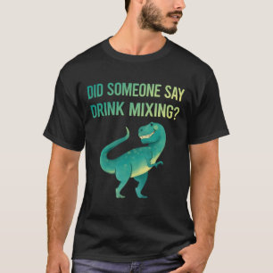 Camiseta Mistura de Bebidas Mixologista Mixologia Bartendin