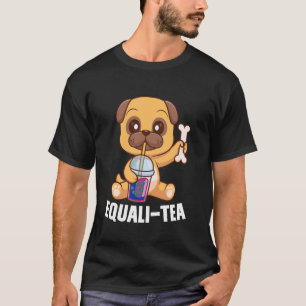 Camiseta Mistura de chá de bolhas de preguiça bissexual