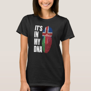 Camiseta Mistura de DNA da Bandeira do Patrimônio Bielorrus