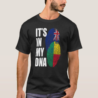 Camiseta Mistura de DNA da Bandeira do Patrimônio Neozeland