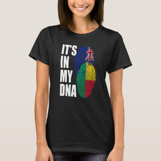 Camiseta Mistura de DNA de Neozelandês e Beninense Bandeira