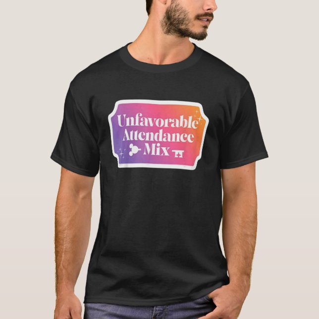Camiseta Mistura de frequência desfavorável para crianças (Frente)