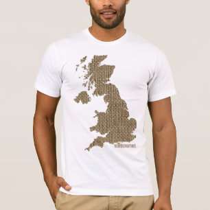 Camiseta Mistura de lã britânica