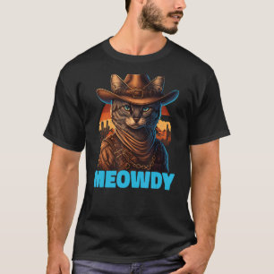 Camiseta Mistura De Meowdy  De Meow E Howdy Música Country 