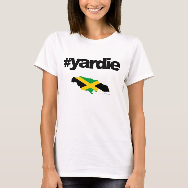 Camiseta mistura do #yardie (Frente)