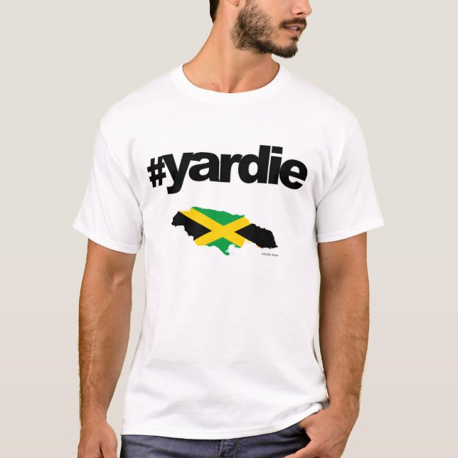 Camiseta mistura do #yardie (Frente)
