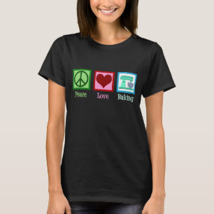 Camiseta Mistura Fofa de Paz e Amor para Padaria Batedeira