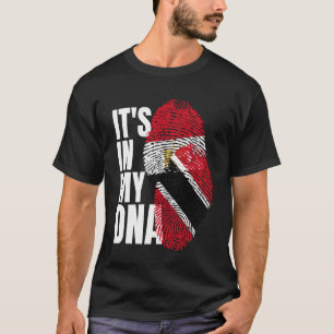 Camiseta Mistura Trinitário e Egípcia DNA Bandeira Patrimôn