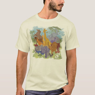 Camiseta Mistura variada de Origami