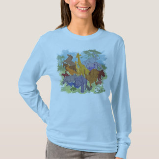Camiseta Mistura variada de Origami
