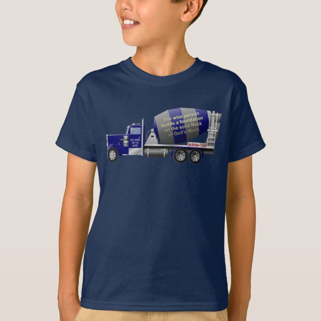 Camiseta Misturador de betão sólido T-Shirt (Frente)
