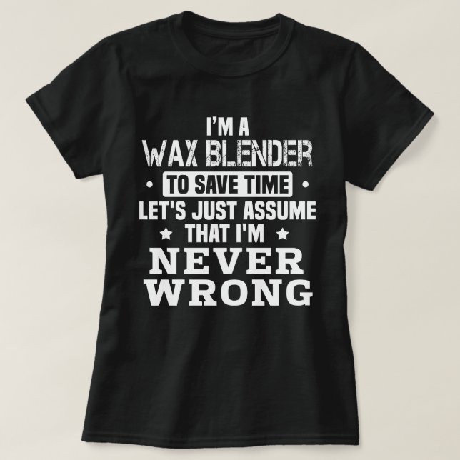 Camiseta Misturador de Cera (Frente do Design)