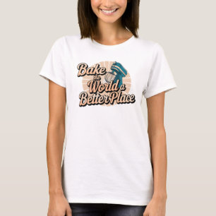 Camiseta Misturador de cozinha em melhor lugar para o mundo