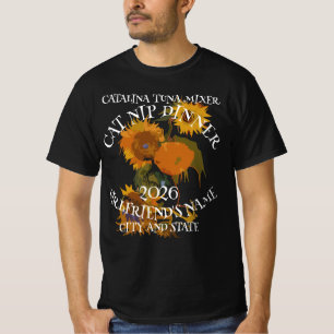 Camiseta Misturador de Gato Atum Melhor Vinho para Animais 