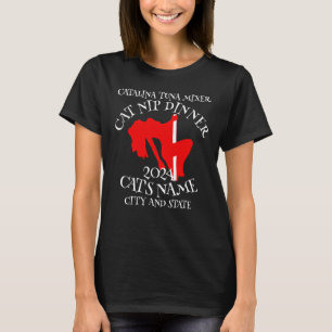 Camiseta Misturador De Gato Atum Melhor Vinho Para Animais