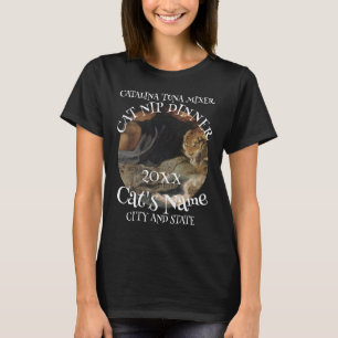 Camiseta Misturador de Gato Atum Melhor Vinho para Animais 