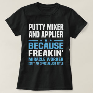 Camiseta Misturador De Putty E Aplicador