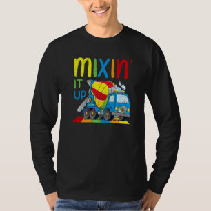 Camiseta Misturar Cimento Misturador Concreto Truck Toy Rai